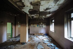 fire damage restoration